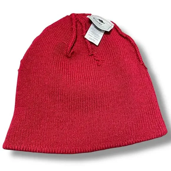 Roots 73 Beanie Hat Cap Skull Unisex Ribbed Cuff Ski Snow Holiday Gift One Size
